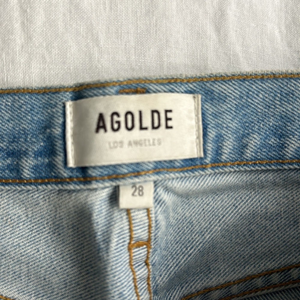 Agolde Jeans (Riley Straight Crop) - Picture 4 of 6